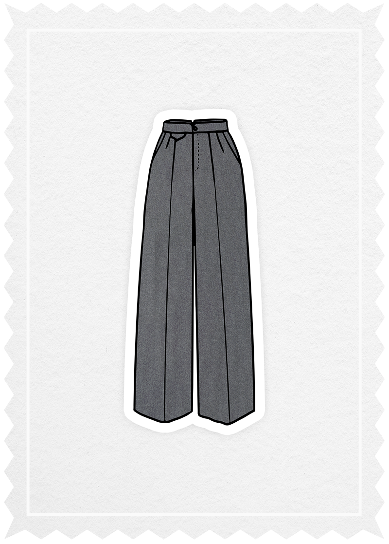 Flannel "Carlotta Pants"