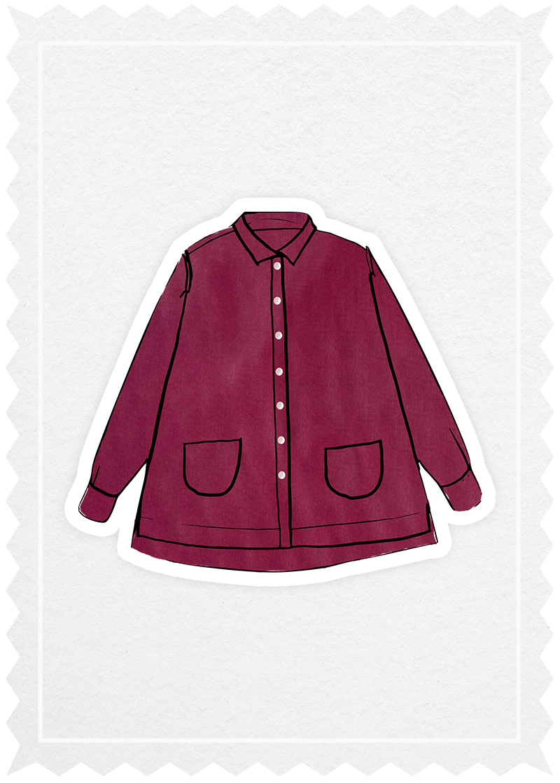 Velvet "Pocket Shirt"