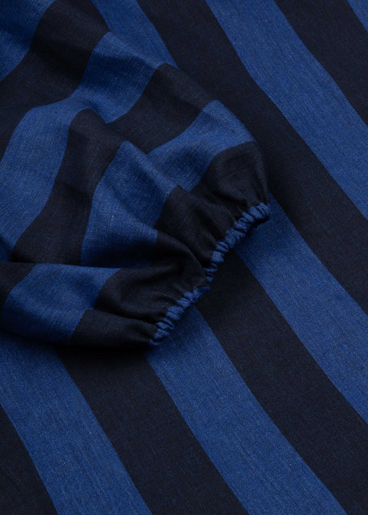 Striped Linen 'Prinzessin' Dress
