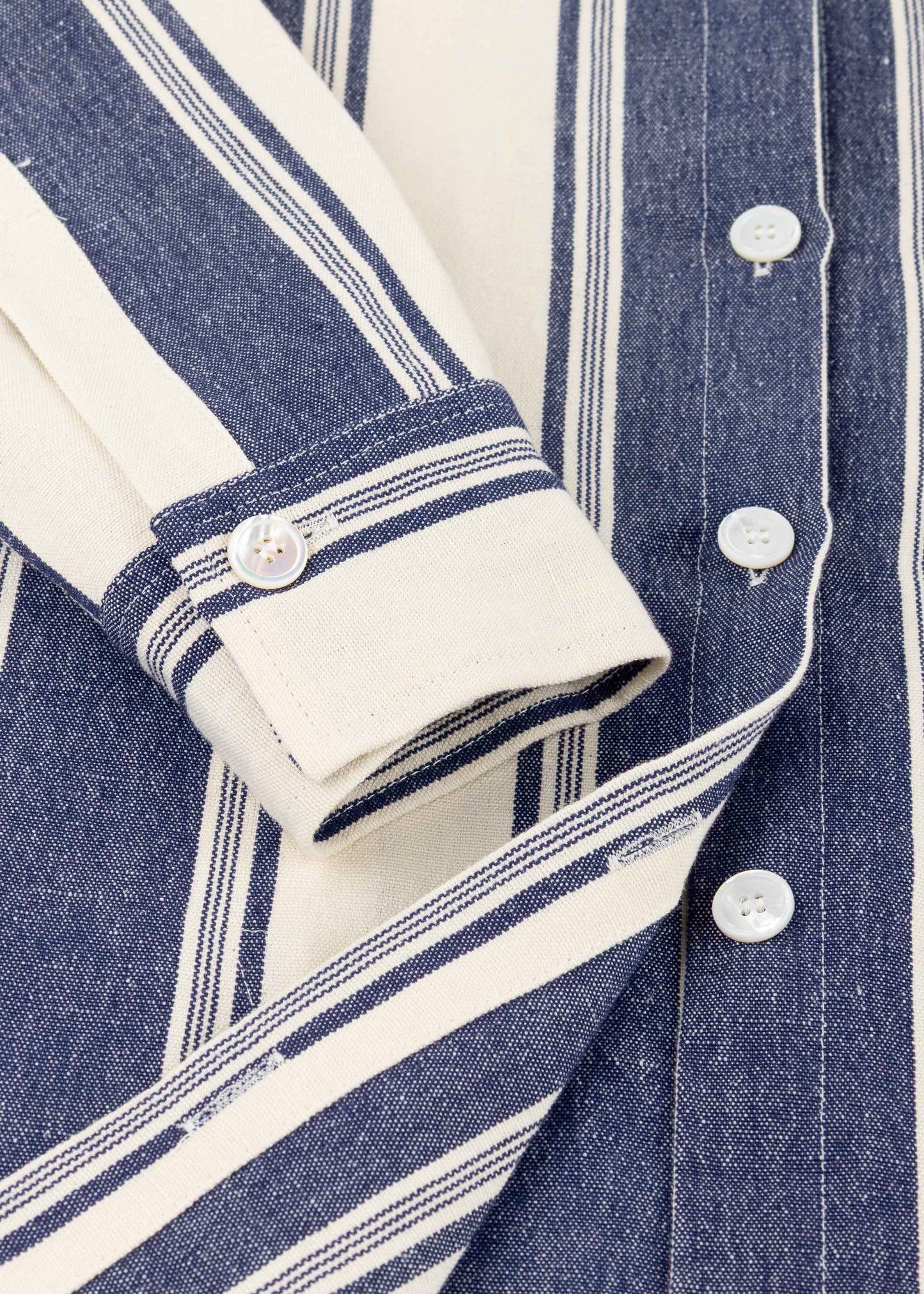Cotton-Linen Blend 'Pocket Shirt'