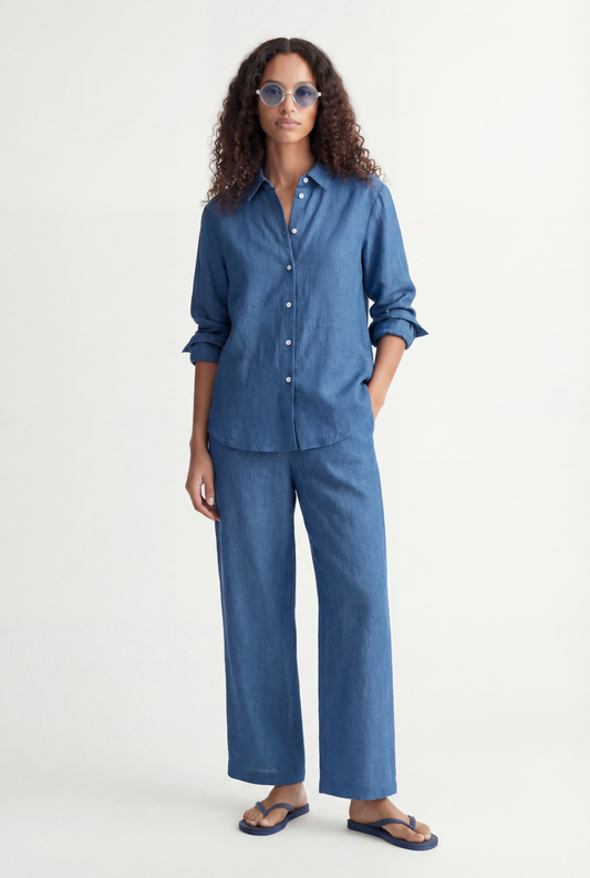 Linen 'Woman Shirt'
