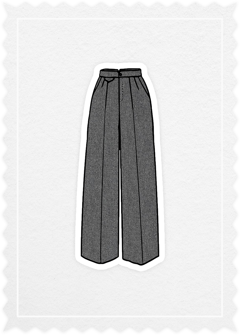 Flannel 'Carlotta Pants'