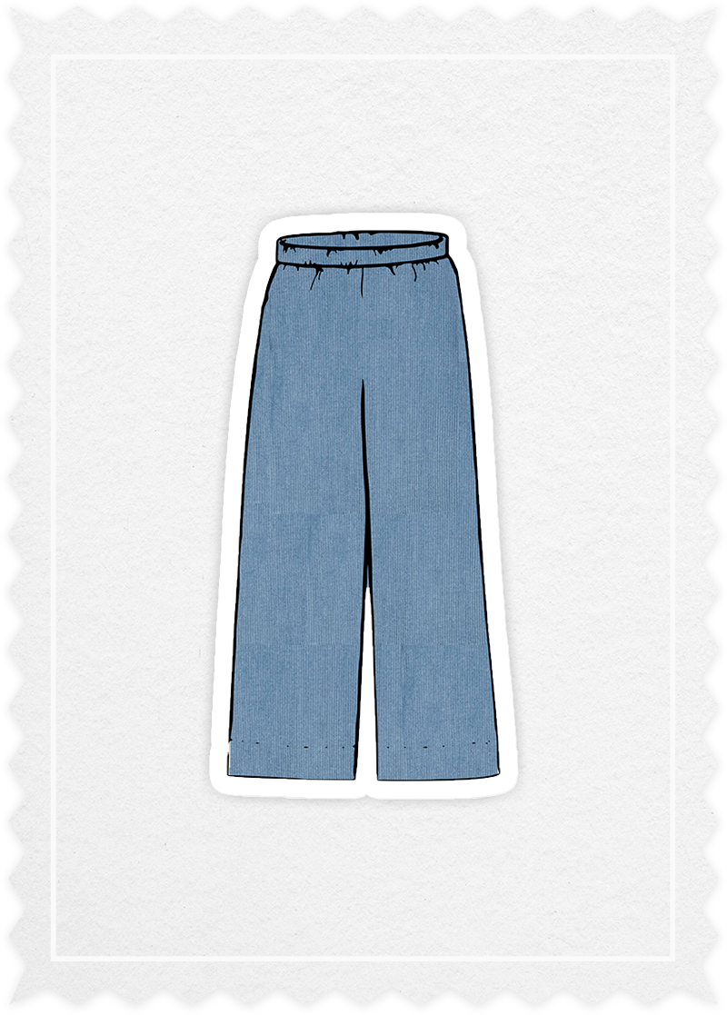 Corduroy 'Easy Pants'