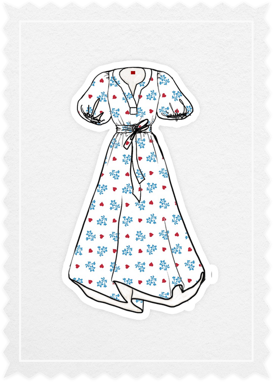 Flower Print 'Prinzessin Dress'